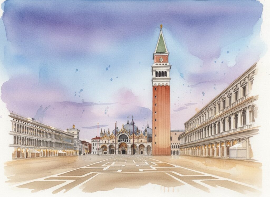 St. Mark’s Square Watercolor